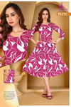 Apsara By Mayra Rayon Printed  Anarkali Kurtis Wholesale Price In Surat
